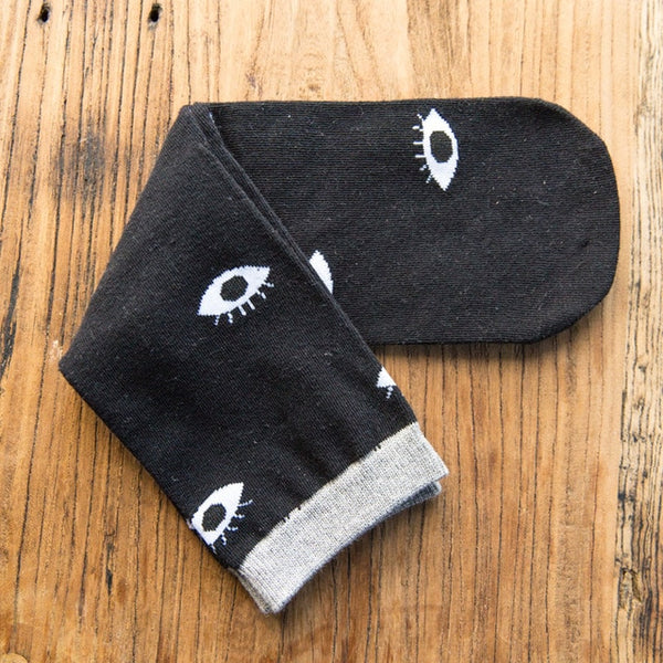 Man Socks man socks autumn winter socks cartoon eyes EUR39-44