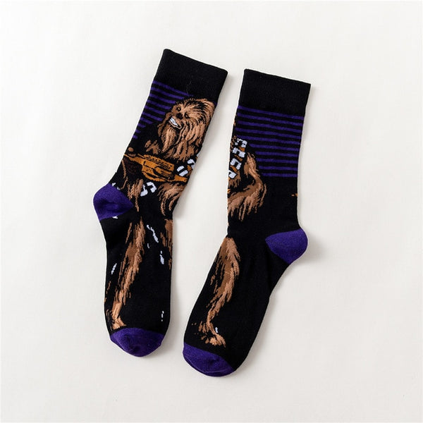 Star Wars storm troops black knight socks printing funny novelty