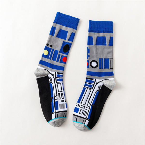 Star Wars storm troops black knight socks printing funny novelty