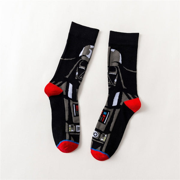 Star Wars storm troops black knight socks printing funny novelty